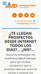 Mobile Screenshot of marketingdigitalensunegocio.com